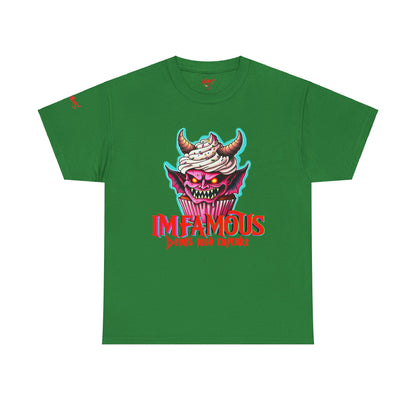 Premium graphic T-Shirt - Imfamous “devils food cupcake”