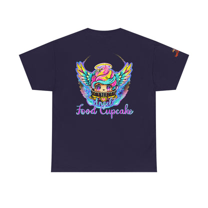 Unisex Heavy Cotton Tee - Imfamous Angel Food Cupcake Design #4