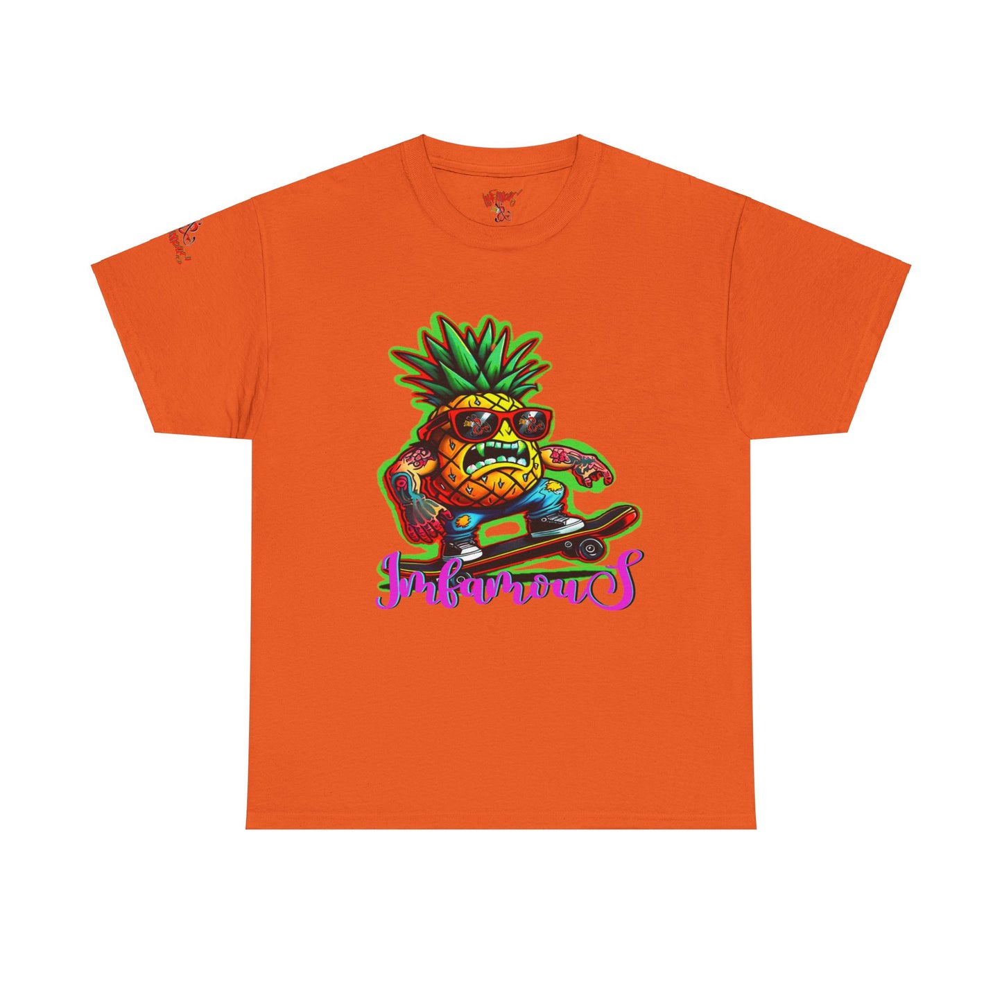Camiseta gráfica premium - Imfamous Pineapple skater