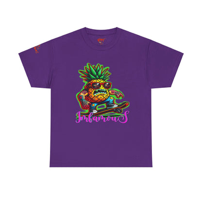 Camiseta gráfica premium - Imfamous Pineapple skater