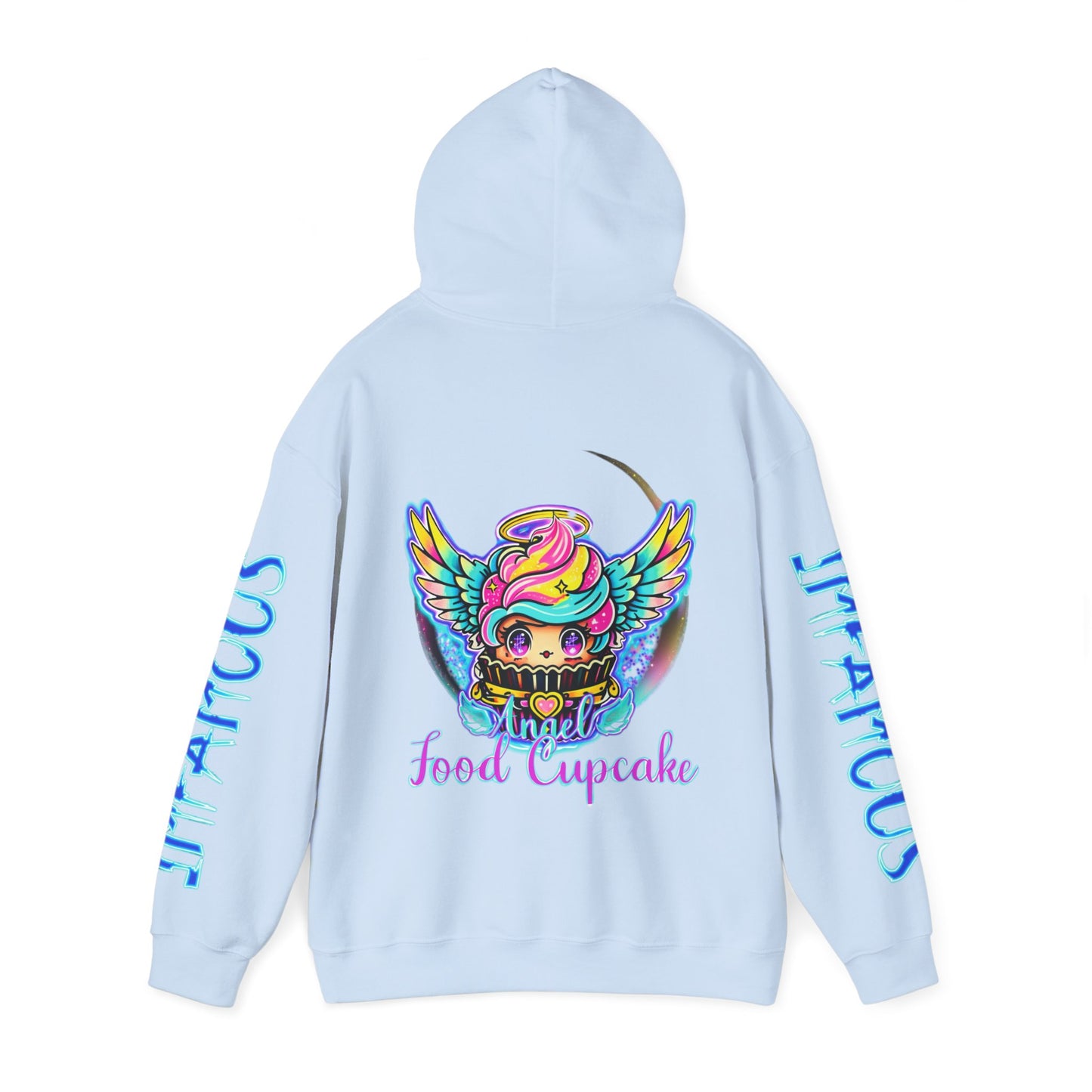 Imfamous Angel Cupcake Graphic Hoodie - Stylish Unisex Heavy Blend Sweatshirt
