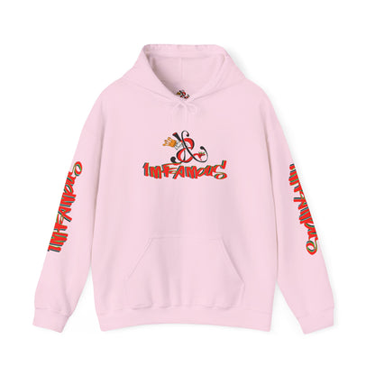 Sudadera con capucha con el famoso diseño de Bad Pussy Cat - Unisex