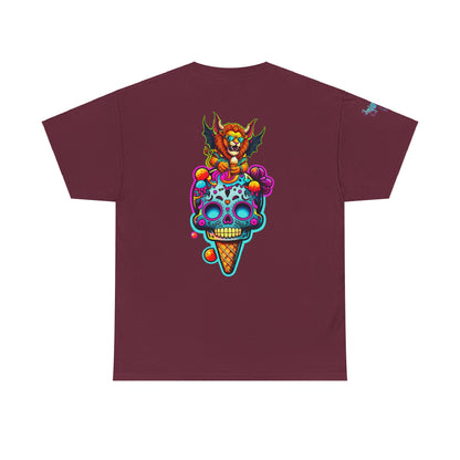 Premium Graphic T-shirt - Imfamous Leo I-scream Design