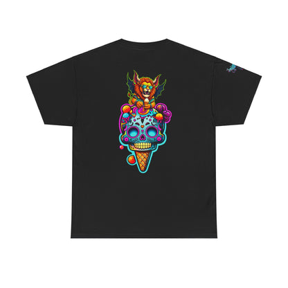 Premium Graphic T-shirt - Imfamous Leo I-scream Design