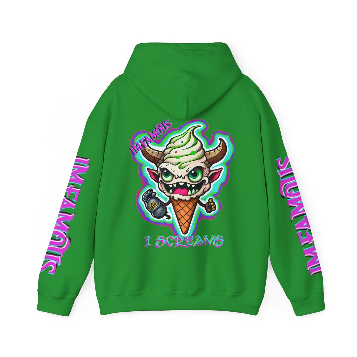 Sudadera con capucha - Imfamous I-Screams Diseño Vanilla Madness
