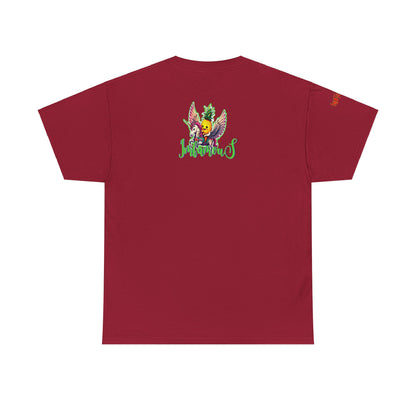 Graphic Tee Unipineapple Flying on Unicorn Heavy Cotton T-shirt