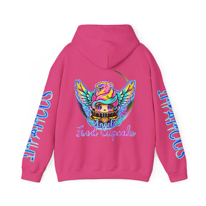 Imfamous Angel Cupcake Graphic Hoodie - Stylish Unisex Heavy Blend Sweatshirt
