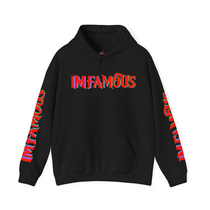 Premium Hooded Sweatshirt -Funny - Imfamous : Don't go unprotected lol