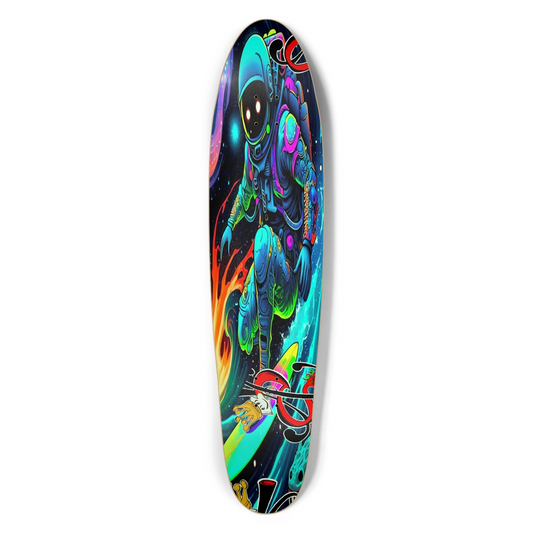 Imfamous Space Surfer Custom Longboard