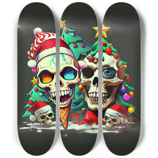 Imfamous Christmas Skateboard Series